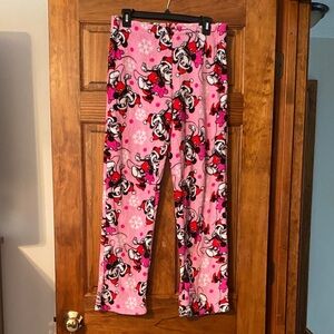 Disney Pink Fleece Pajama Pants